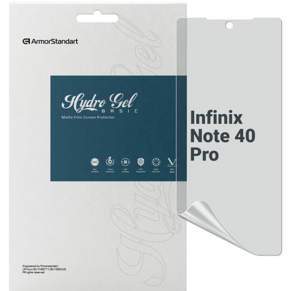 Фото - Захисна плівка для смартфону Armorstandart Matte for Infinix Note 40 Pro 4G (ARM73789)