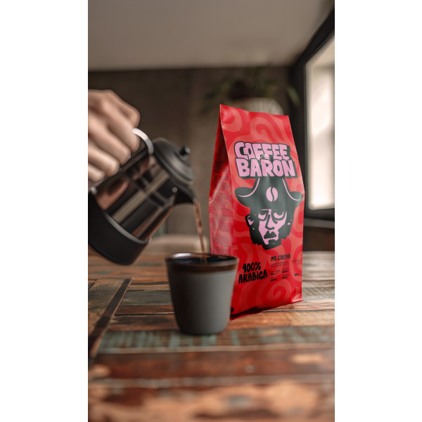 Фото - Кофе в зернах Coffee Baron Mr. CREMA 1 кг