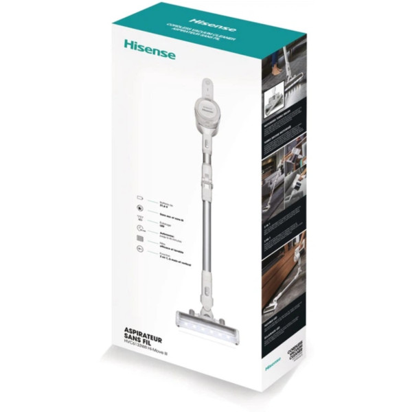 Фото - Пилосос ручний для дому Hisense HVC6133WII