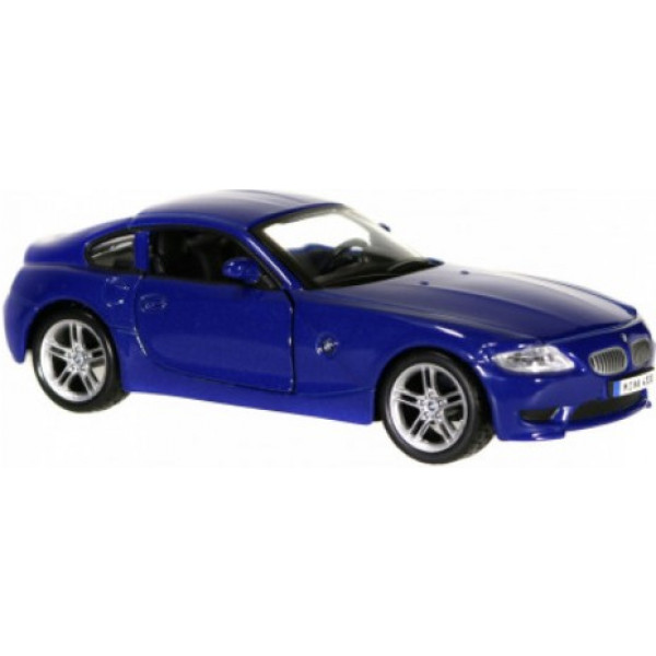 Фото - Колекційна машинка 1:32 Bburago Автомодель - BMW Z4 M COUPE (синій металік, 1:32) (18-43007)