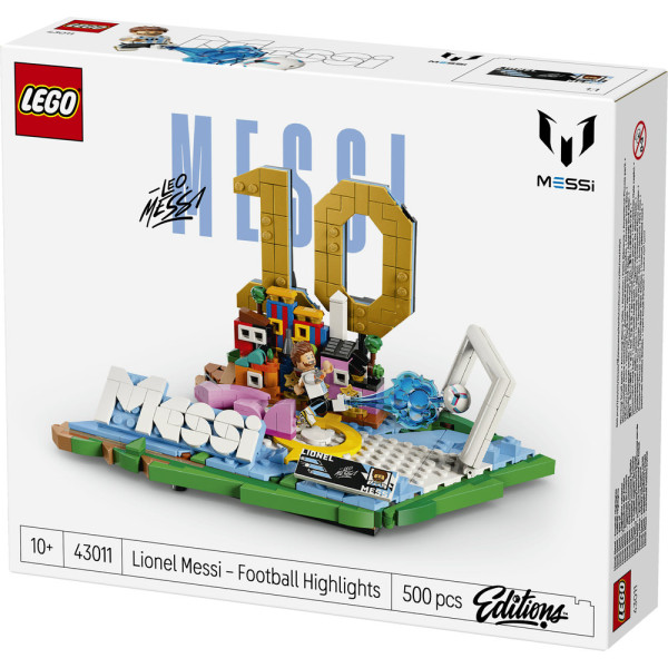 Фото - Конструктор LEGO Editions Football Лионель Месси — лучшие моменты футбольных матчей (43011)