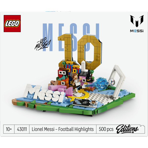Фото - Конструктор LEGO Editions Football Лионель Месси — лучшие моменты футбольных матчей (43011)
