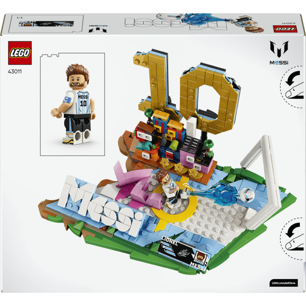 Фото - Конструктор LEGO Editions Football Лионель Месси — лучшие моменты футбольных матчей (43011)