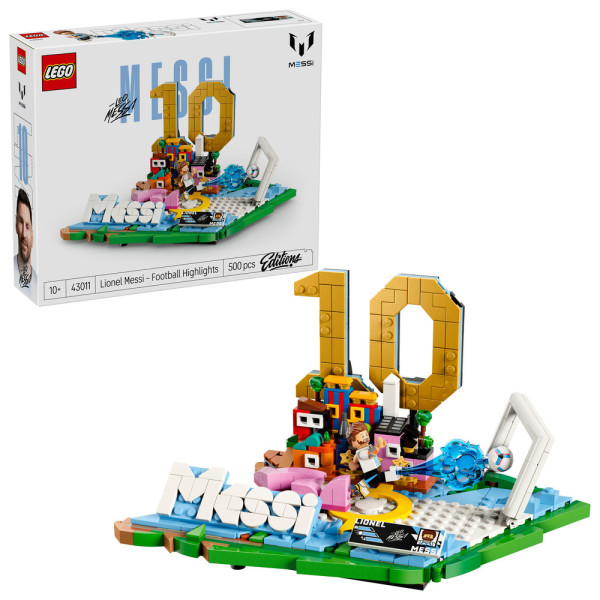 Фото - Конструктор LEGO Editions Football Лионель Месси — лучшие моменты футбольных матчей (43011)