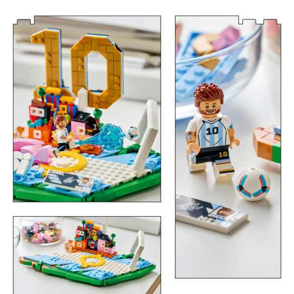 Фото - Конструктор LEGO Editions Football Лионель Месси — лучшие моменты футбольных матчей (43011)