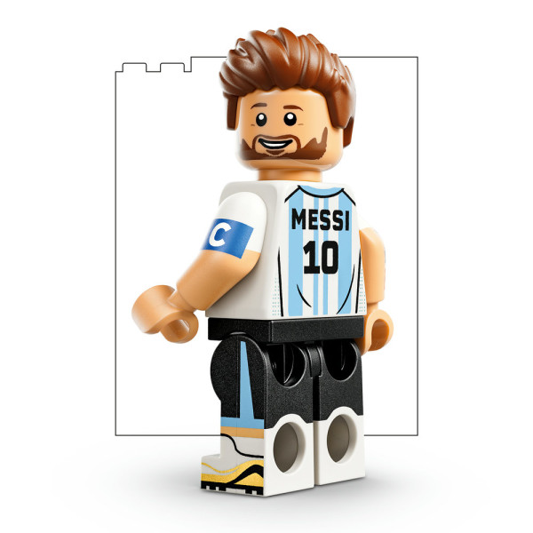 Фото - Конструктор LEGO Editions Football Лионель Месси — лучшие моменты футбольных матчей (43011)