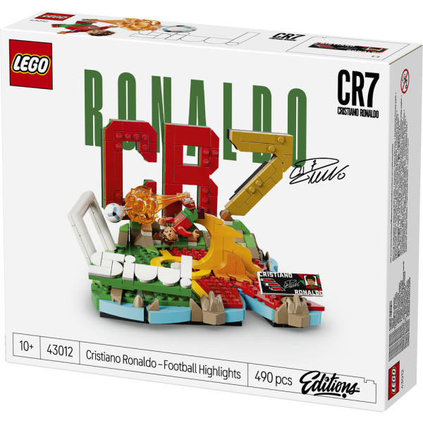 Фото - Конструктор LEGO Editions Football Криштиану Роналду — лучшие моменты футбольных матчей (43012)