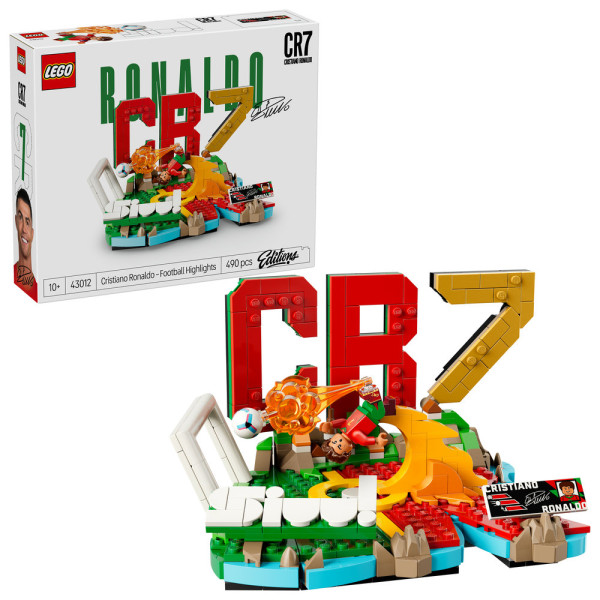 Фото - Конструктор LEGO Editions Football Криштиану Роналду — лучшие моменты футбольных матчей (43012)