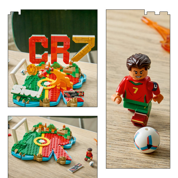 Фото - Конструктор LEGO Editions Football Криштиану Роналду — лучшие моменты футбольных матчей (43012)