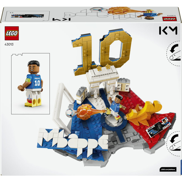 Фото - Конструктор LEGO Editions Football Килиан Мбаппе — лучшие моменты футбольных матчей (43013)