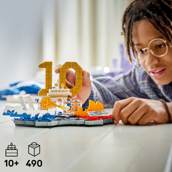 Фото - Конструктор LEGO Editions Football Килиан Мбаппе — лучшие моменты футбольных матчей (43013)