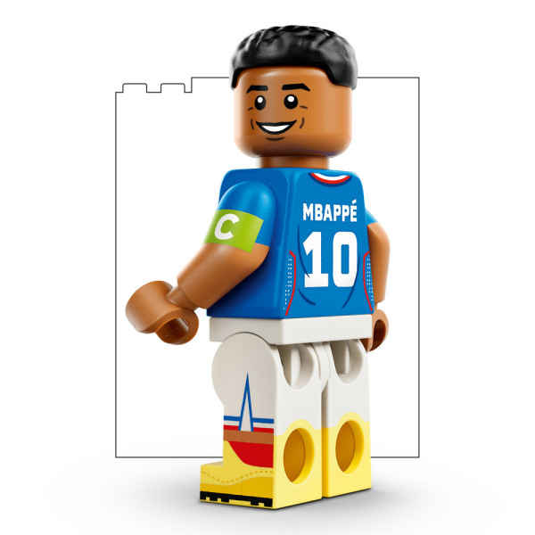 Фото - Конструктор LEGO Editions Football Килиан Мбаппе — лучшие моменты футбольных матчей (43013)