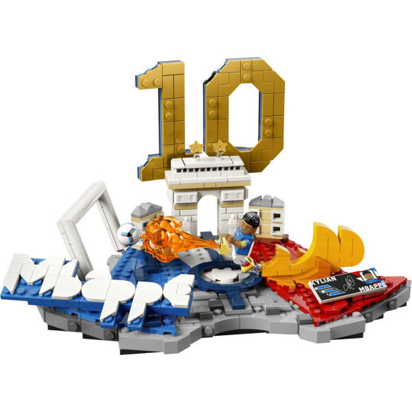 Фото - Конструктор LEGO Editions Football Килиан Мбаппе — лучшие моменты футбольных матчей (43013)