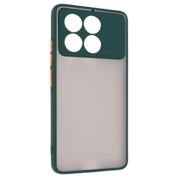 Фото - Чохол для смартфону Armorstandart Frosted Matte for Xiaomi Poco X6 Pro 5G Dark Green (ARM73372) Фото - Чохол для смартфону Armorstandart Frosted Matte for Xiaomi Poco X6 Pro 5G Dark Green (ARM73372)