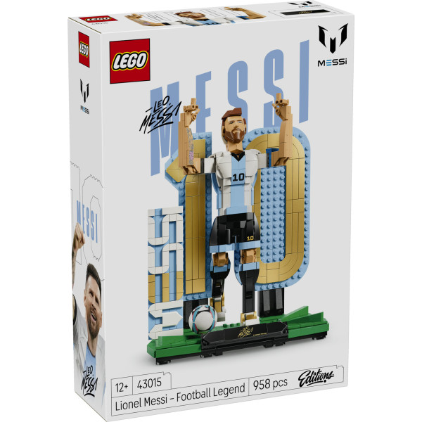 Фото - Конструктор LEGO Editions Football Лионель Месси — легенда футбола (43015)