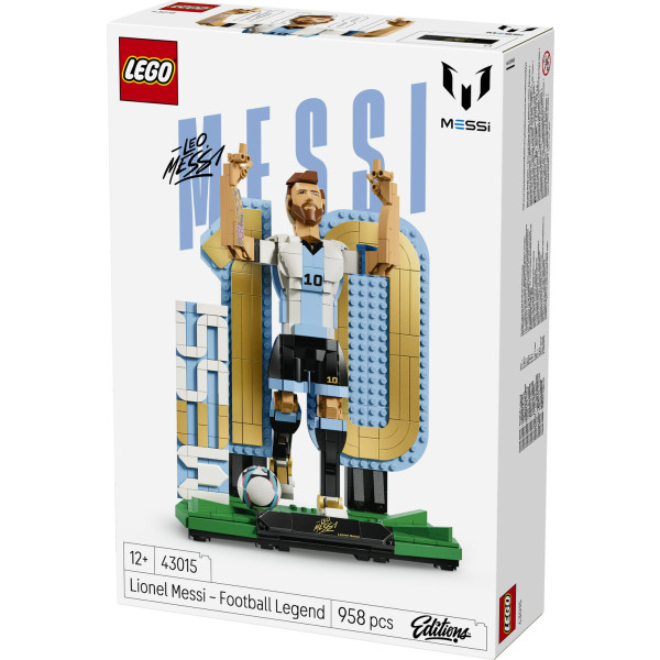 Фото - Конструктор LEGO Editions Football Лионель Месси — легенда футбола (43015)