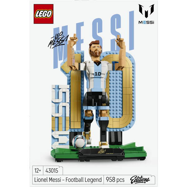 Фото - Конструктор LEGO Editions Football Лионель Месси — легенда футбола (43015)