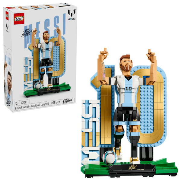 Фото - Конструктор LEGO Editions Football Лионель Месси — легенда футбола (43015)