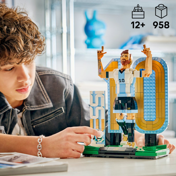 Фото - Конструктор LEGO Editions Football Лионель Месси — легенда футбола (43015)