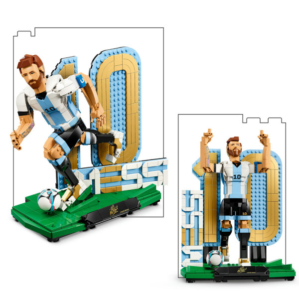 Фото - Конструктор LEGO Editions Football Лионель Месси — легенда футбола (43015)