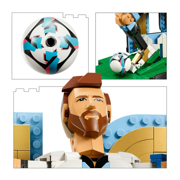 Фото - Конструктор LEGO Editions Football Лионель Месси — легенда футбола (43015)