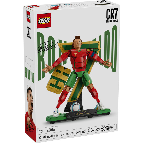 Фото - Конструктор LEGO Editions Football Криштиану Роналду — легенда футбола (43016)