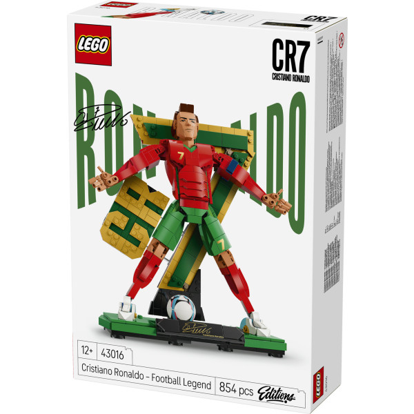 Фото - Конструктор LEGO Editions Football Криштиану Роналду — легенда футбола (43016)
