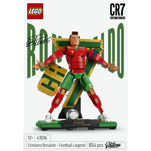Фото - Конструктор LEGO Editions Football Криштиану Роналду — легенда футбола (43016)