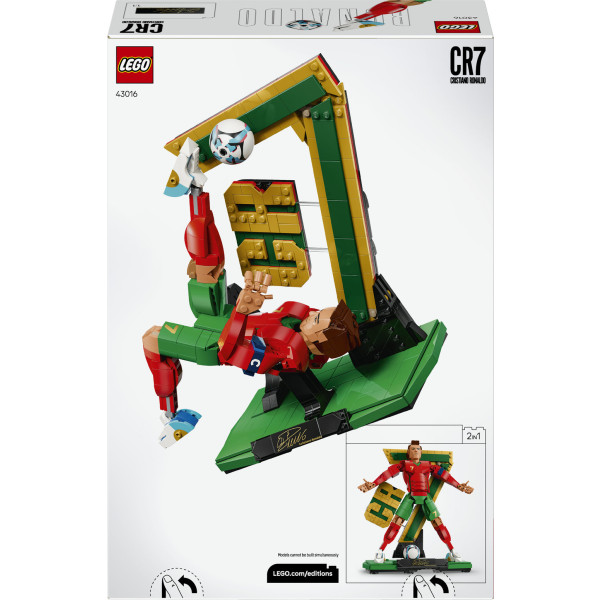 Фото - Конструктор LEGO Editions Football Криштиану Роналду — легенда футбола (43016)