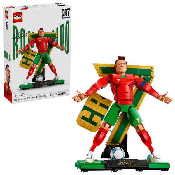 Фото - Конструктор LEGO Editions Football Криштиану Роналду — легенда футбола (43016)
