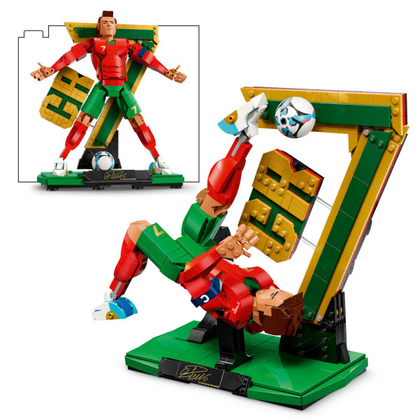 Фото - Конструктор LEGO Editions Football Криштиану Роналду — легенда футбола (43016)