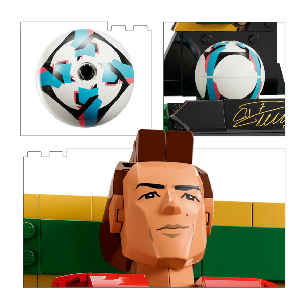 Фото - Конструктор LEGO Editions Football Криштиану Роналду — легенда футбола (43016)