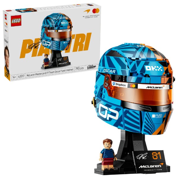 Фото - Конструктор LEGO Editions Formula 1 Шлем Оскара Пиастри из команды McLaren Mastercard F1® Team (43017)