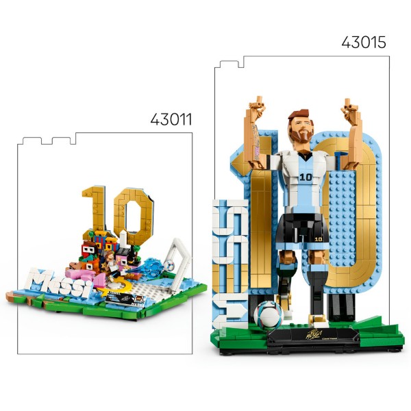 Фото - Конструктор LEGO Editions Football Ліонель Мессі — святкування (43018)