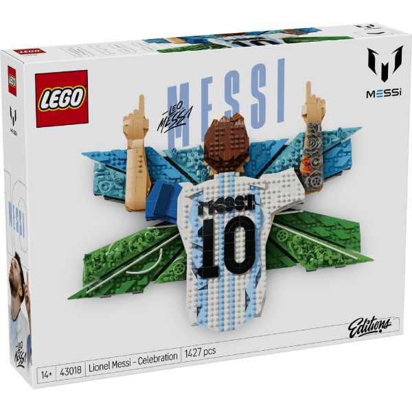 Фото - Конструктор LEGO Editions Football Ліонель Мессі — святкування (43018)