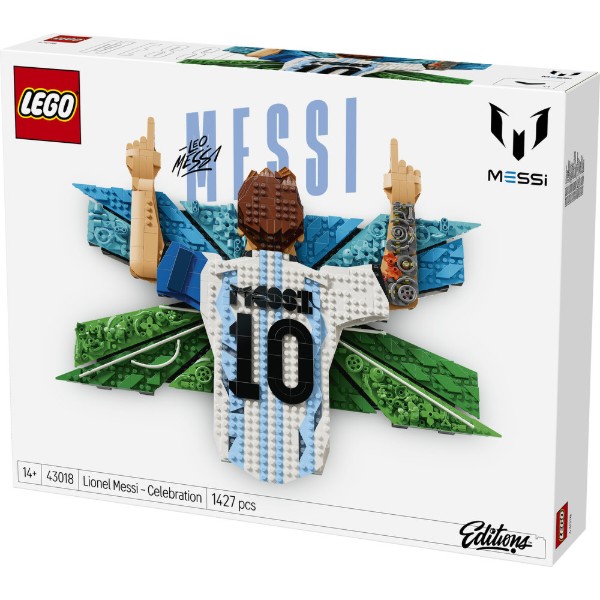 Фото - Конструктор LEGO Editions Football Ліонель Мессі — святкування (43018)