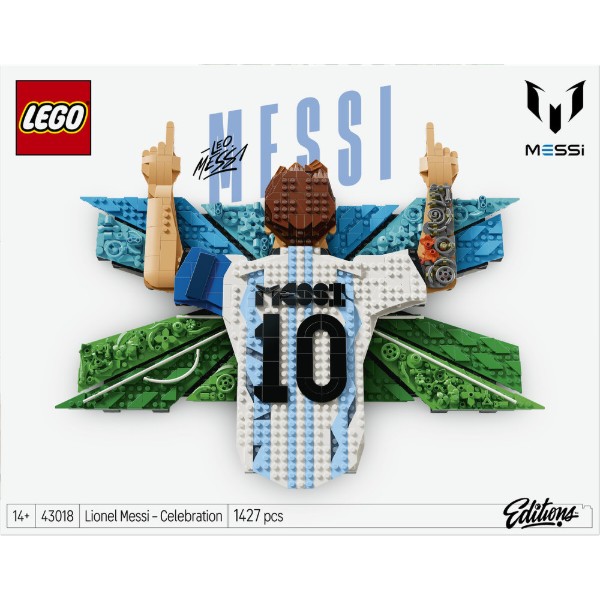 Фото - Конструктор LEGO Editions Football Ліонель Мессі — святкування (43018)