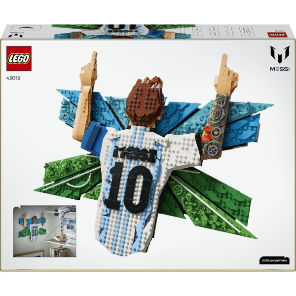 Фото - Конструктор LEGO Editions Football Ліонель Мессі — святкування (43018)