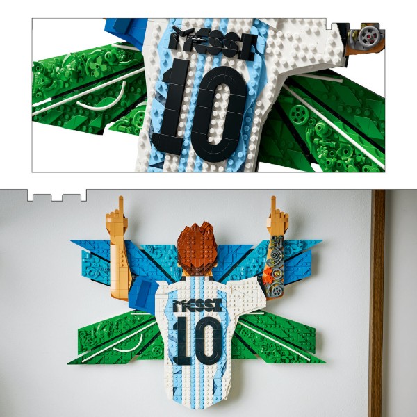 Фото - Конструктор LEGO Editions Football Ліонель Мессі — святкування (43018)