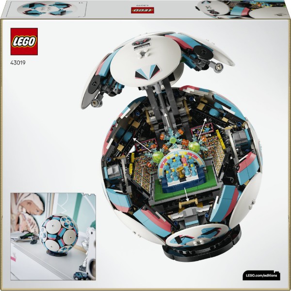 Фото - Конструктор LEGO Editions Football Футбольний м'яч (43019)