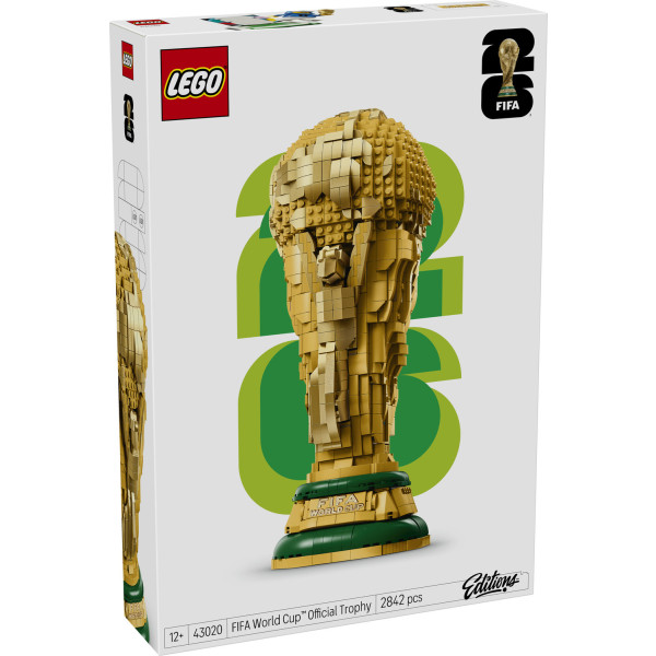Фото - Конструктор LEGO Editions Football Офіційний трофей чемпіонату світу з футболу FIFA (43020)