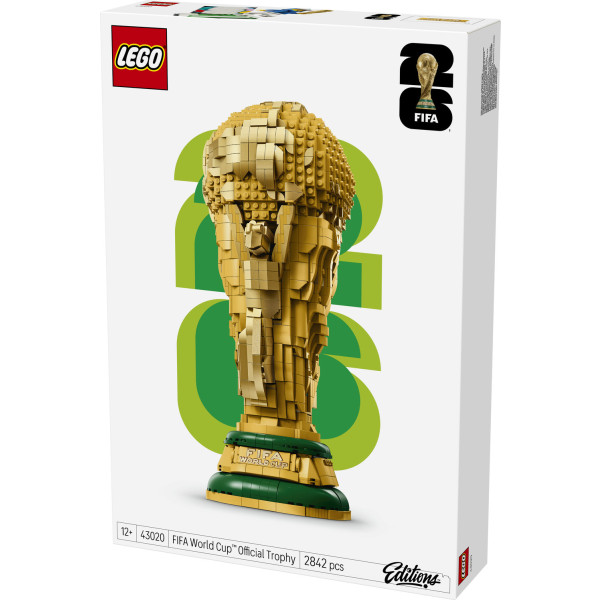 Фото - Конструктор LEGO Editions Football Офіційний трофей чемпіонату світу з футболу FIFA (43020)