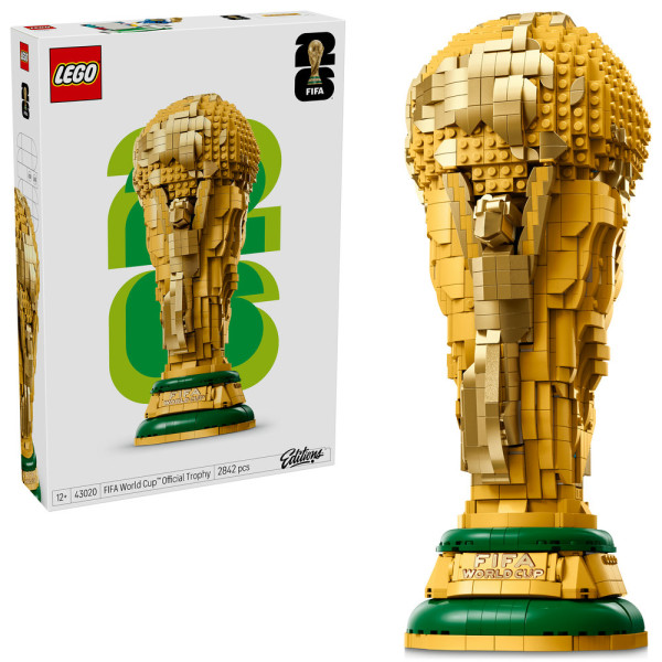 Фото - Конструктор LEGO Editions Football Офіційний трофей чемпіонату світу з футболу FIFA (43020) Фото - Конструктор LEGO Editions Football Офіційний трофей чемпіонату світу з футболу FIFA (43020)