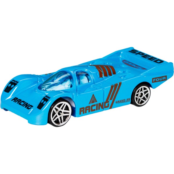 Фото - Коллекционная машинка 1:64 RevRace голубой (89861)