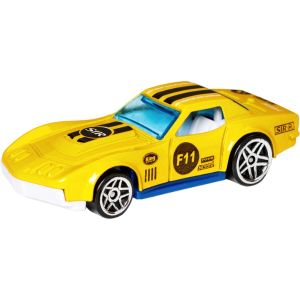 Фото - Коллекционная машинка 1:64 RevRace желтый (89862)