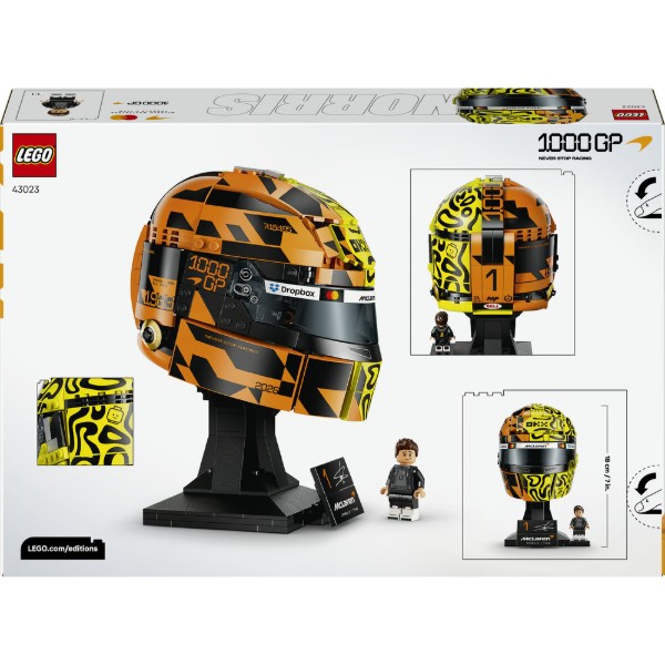 Фото - Конструктор LEGO Editions Formula 1 Шлем Ландо Норриса из команды McLaren Mastercard F1® Team (43023)