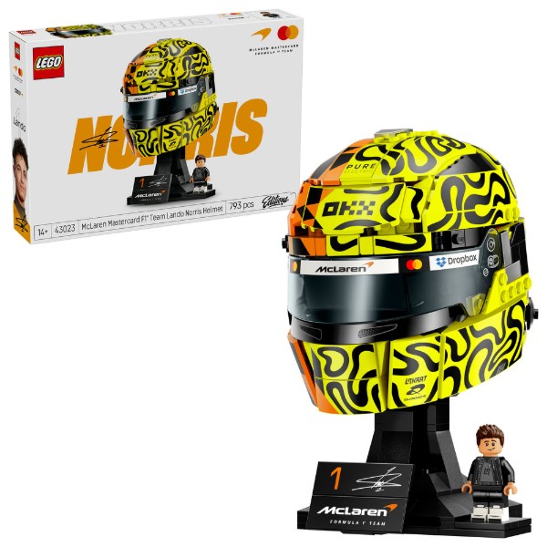 Фото - Конструктор LEGO Editions Formula 1 Шлем Ландо Норриса из команды McLaren Mastercard F1® Team (43023)