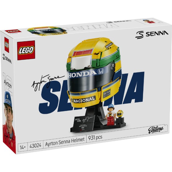 Фото - Конструктор LEGO Editions Formula 1 Шолом Айртона Сенни (43024)