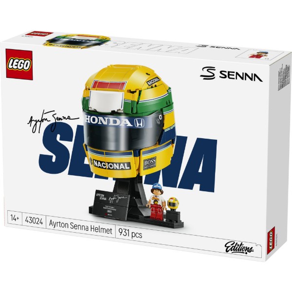 Фото - Конструктор LEGO Editions Formula 1 Шолом Айртона Сенни (43024)
