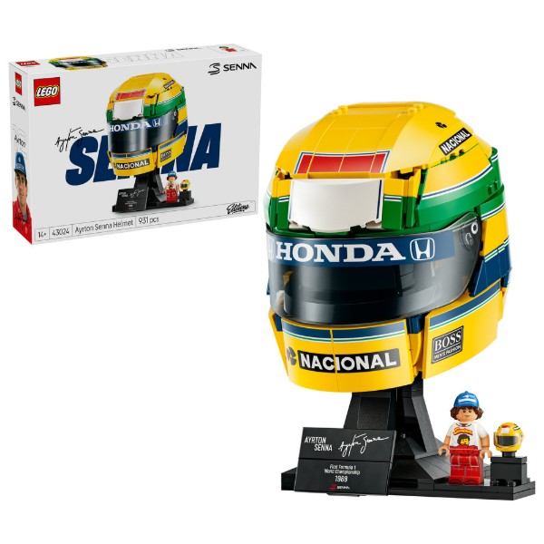 Фото - Конструктор LEGO Editions Formula 1 Шолом Айртона Сенни (43024)